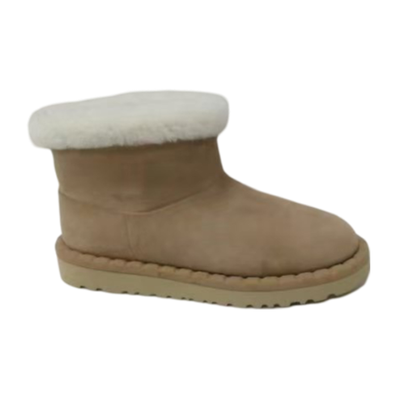 Plush And Thick Fur Snow Boots